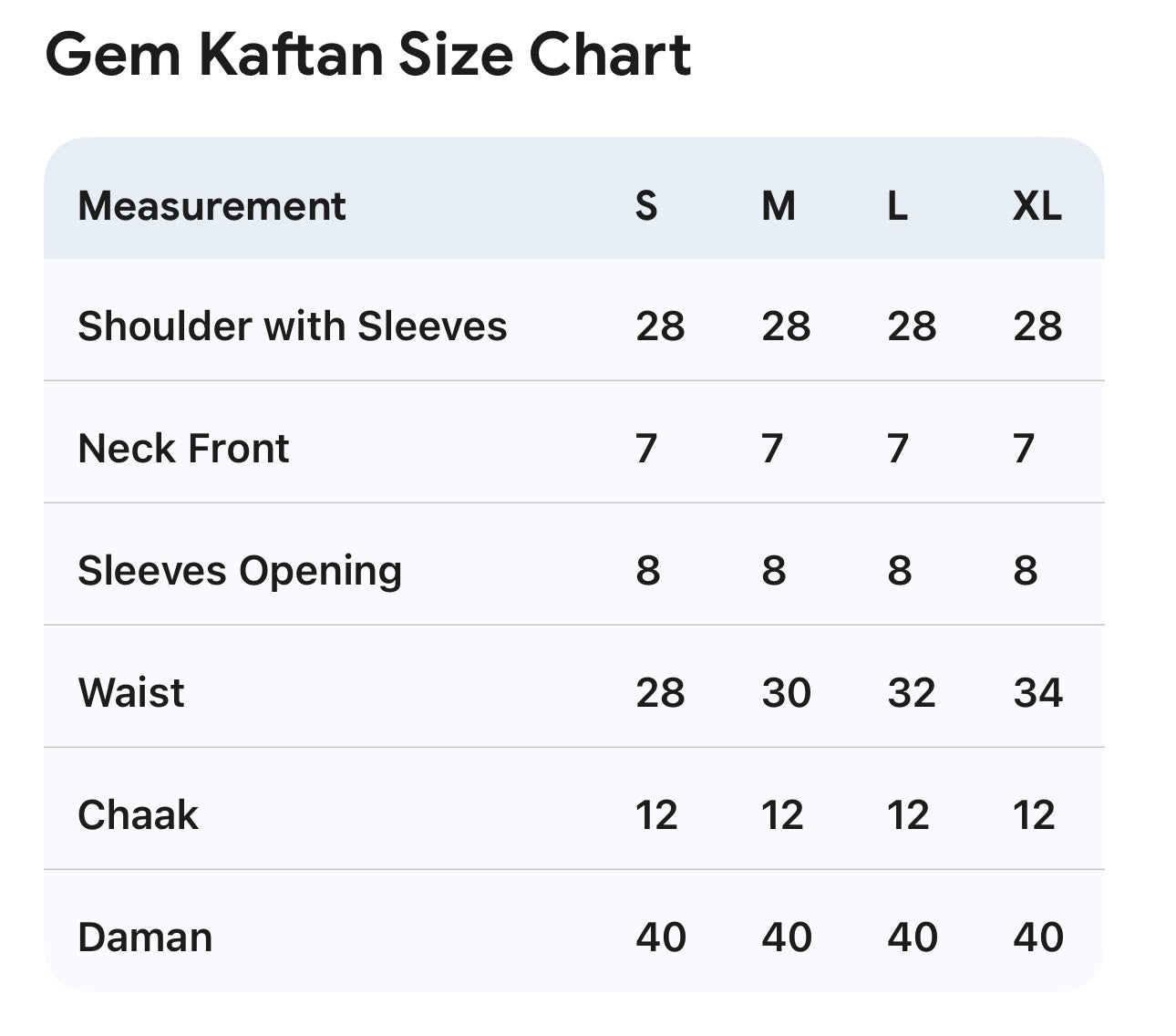 Gem Kaftan