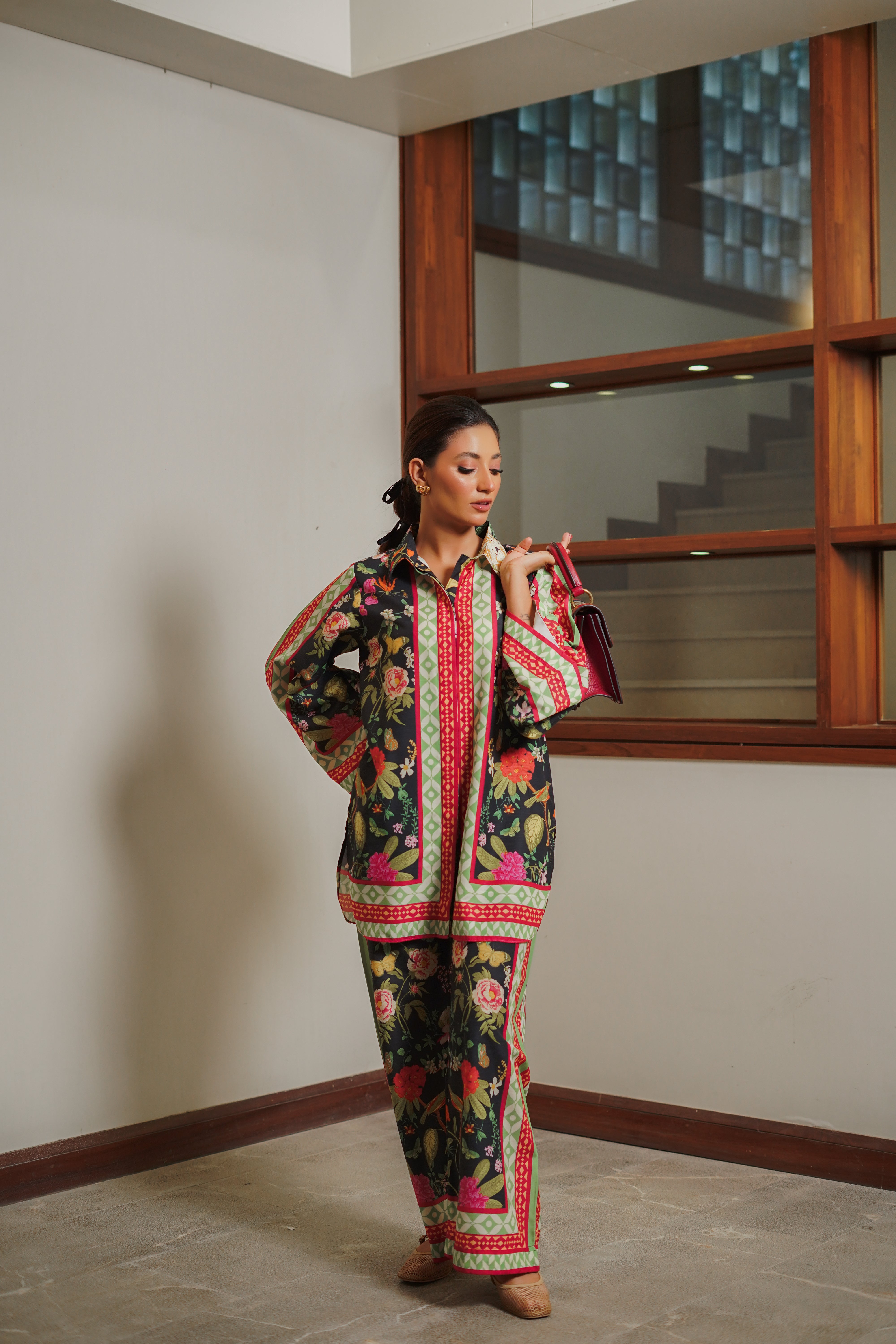 Moonlit Florals Co-ord